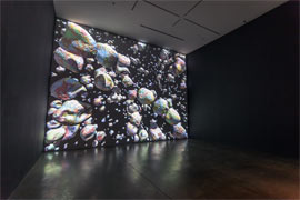 “6EQUJ5,” 2012, Jennifer Steinkamp. Photo: Chuck Spangler.