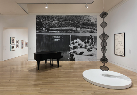 Installation view: “Leap Before You Look: Black Mountain College, 1933-1957” at the Hammer Museum, Los Angeles, Feb 21 – May 15, 2016. Photo: Brian Forrest, courtesy of the Hammer Museum
