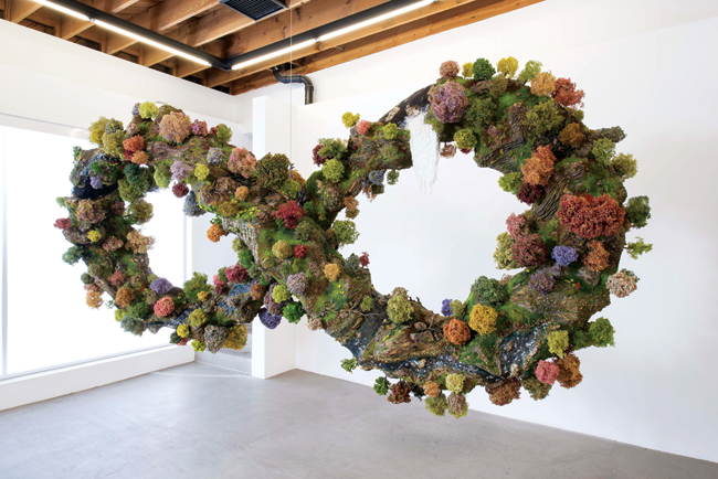 "Arcadia” (detail), 2015-2016, Chambliss Giobbi