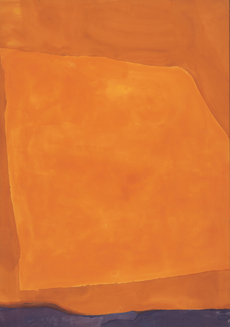 "Adriatic," 1968, Helen Frankenthaler