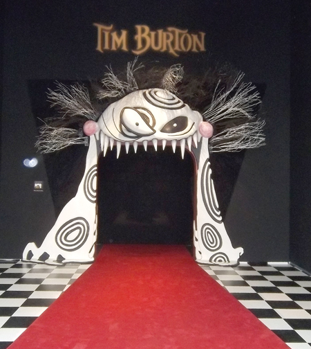 "Tim Burton" exhibition at LACMA's Resnick Pavillion