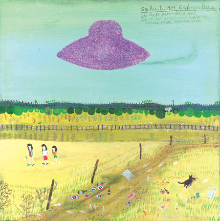 "Exploring Field," 2010, Esther Pearl Watson