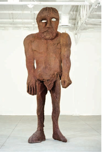 “Untitled (Red Man),” 2008, Thomas Houseago