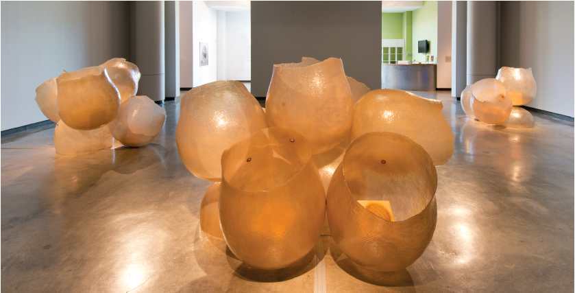 Installation view: "A Better Nectar" at UAM CSULB